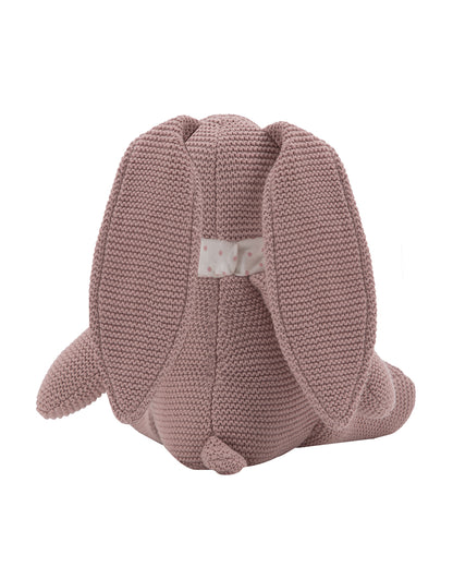 Abracadabra Millie The Bunny Knitted Soft Toy-Encourages Comfort & Imagination-Pink-For Newborn