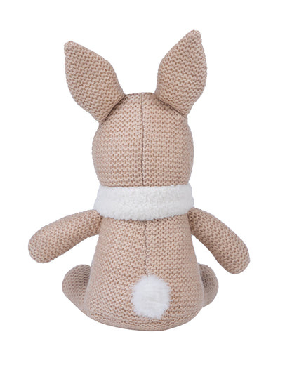 Abracadabra Betsie The Bunny Knitted Soft Toy-Encourages Comfort & Imagination-Blush-For Newborn