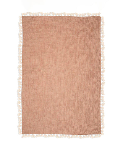 Crane Baby 6 Layer Muslin Blanket-Copper-For Infants