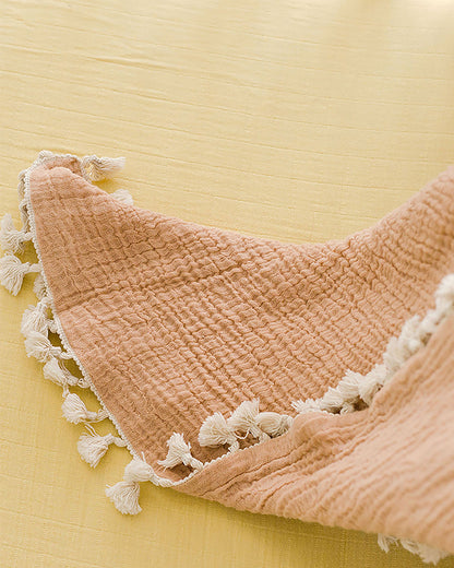 Crane Baby 6 Layer Muslin Blanket-Copper-For Infants