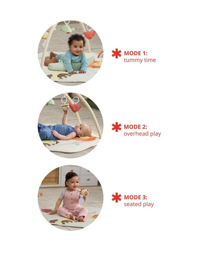 Skip Hop Geometric Wonders Play Gym-Develop Motor Skills-0M+