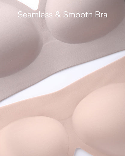 Momcozy Ultra Soft & Omni Maternity Nursing Bra-Wire Free & Padded-Front Clasps-Full Coverage-Skin