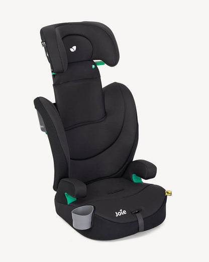 Joie Elevate R129 Baby Car Seat-Forward Facing Booster Seat-10 Positions Adjustable Headrest-5 Point Harness-2 Years Warranty-15M to 12 Years ( Upto 36 Kg )-Shale