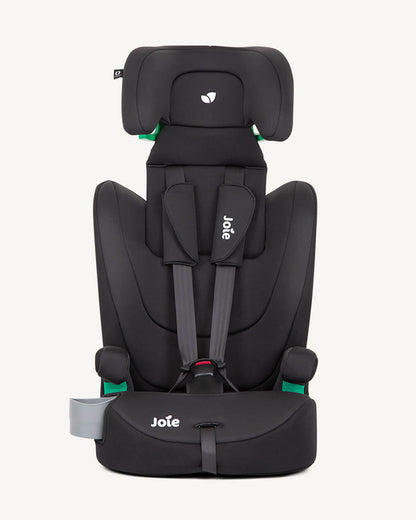 Joie Elevate R129 Baby Car Seat-Forward Facing Booster Seat-10 Positions Adjustable Headrest-5 Point Harness-2 Years Warranty-15M to 12 Years ( Upto 36 Kg )-Shale