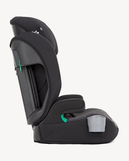 Joie Elevate R129 Baby Car Seat-Forward Facing Booster Seat-10 Positions Adjustable Headrest-5 Point Harness-2 Years Warranty-15M to 12 Years ( Upto 36 Kg )-Shale