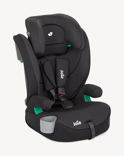 Joie Elevate R129 Baby Car Seat-Forward Facing Booster Seat-10 Positions Adjustable Headrest-5 Point Harness-2 Years Warranty-15M to 12 Years ( Upto 36 Kg )-Shale