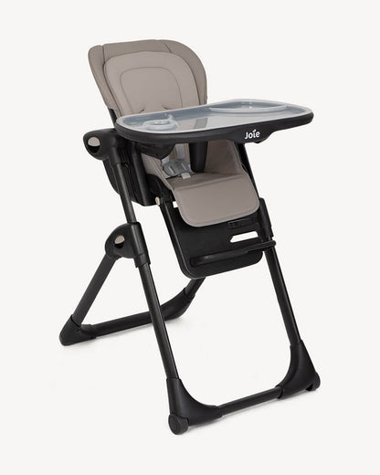 Joie Mimzy Recline High Chair-5 Position Recline-7 Height Positions-2 Years Warranty-Upto 15 Kg-Hazelnut