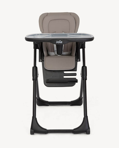 Joie Mimzy Recline High Chair-5 Position Recline-7 Height Positions-2 Years Warranty-Upto 15 Kg-Hazelnut