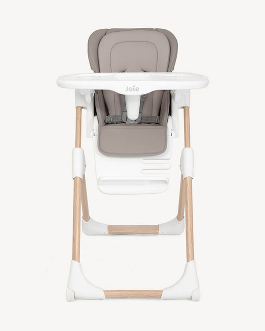 Joie Mimzy Recline High Chair-5 Position Recline-7 Height Positions-2 Years Warranty-Upto 15 Kg-Walnut Wood