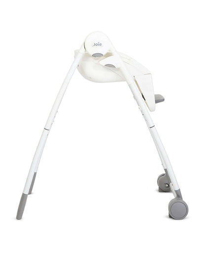 Joie Multiply 6in1 Baby High Chair-5 Level Height Adjustments With 3 Position Adjustable Tray-Convertible To Booster Seat & Mini Table-2 Years For 0 to 6Y (Upto 27Kg)-Arctic