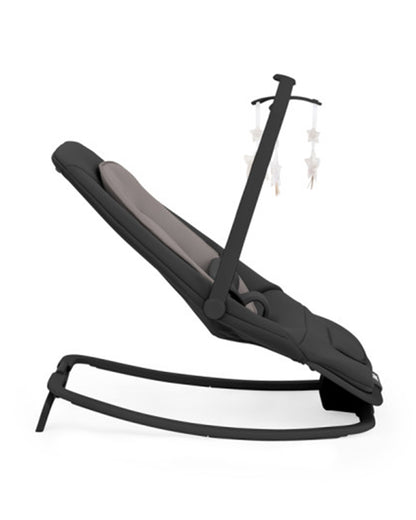 Joie Dreamer Rocker & Bouncer-3 Position Reclining Seat-2 Position Adjustable Leg Rest-With Removable & Rotating Toy Bar-2 Years Warranty-Upto 15 Kg-Ink