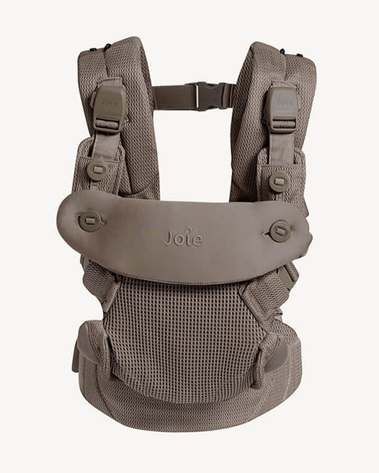 Joie Savvy Air Baby Carrier-With 4 Carrying Positions-Hip Healthy Certified-Includes Sun Hood-2 Years Warranty-For 0 to 3Y (3.5 to 15 Kg)-Bisque