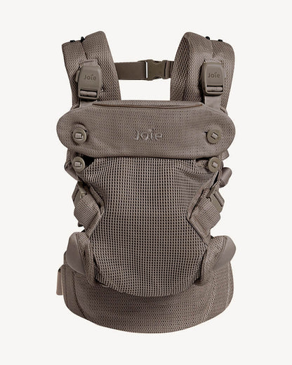 Joie Savvy Air Baby Carrier-With 4 Carrying Positions-Hip Healthy Certified-Includes Sun Hood-2 Years Warranty-For 0 to 3Y (3.5 to 15 Kg)-Bisque