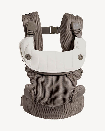 Joie Savvy Air Baby Carrier-With 4 Carrying Positions-Hip Healthy Certified-Includes Sun Hood-2 Years Warranty-For 0 to 3Y (3.5 to 15 Kg)-Bisque