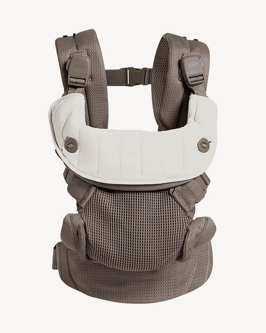 Joie Savvy Air Baby Carrier-With 4 Carrying Positions-Hip Healthy Certified-Includes Sun Hood-2 Years Warranty-For 0 to 3Y (3.5 to 15 Kg)-Bisque