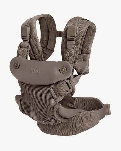 Joie Savvy Air Baby Carrier-With 4 Carrying Positions-Hip Healthy Certified-Includes Sun Hood-2 Years Warranty-For 0 to 3Y (3.5 to 15 Kg)-Bisque