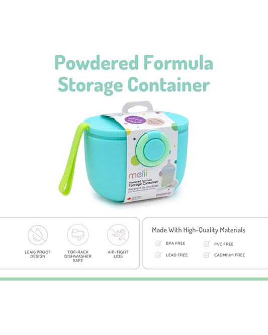 Melii Powdered Formula Storage Container-400 ml-Airtight & Leakproof-Blue