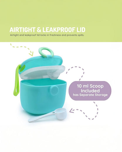 Melii Powdered Formula Storage Container-400 ml-Airtight & Leakproof-Blue