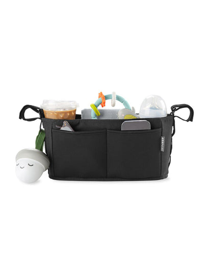 Skip Hop Grab & Go Ultra Universal Stroller Organizer-With Six Pockets & Three Interior Compartments-Black