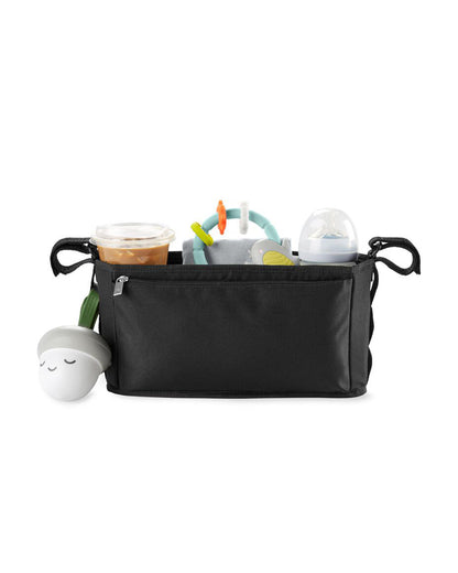 Skip Hop Grab & Go Ultra Universal Stroller Organizer-With Six Pockets & Three Interior Compartments-Black