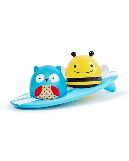 Skip Hop Zoo Light Up Surfers-Bath Toy-Three Floating Pieces-Floating Pool Toy-6M+
