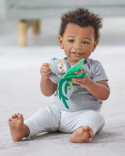 Skip Hop Tropical Paradise Sloth Teether-Easy Attachment with Stroller-For Infants