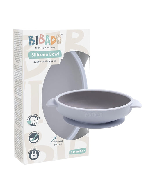 Bibado Silicone Suction Bowl-With Suction Base-Easy Scoop Design-Mist-For Feeding Infants