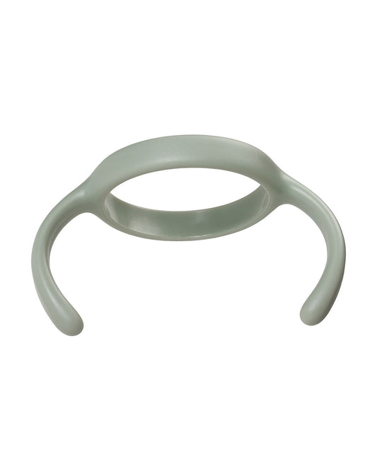 b.box Silicone Spout Cup-With Removable Easy Grip Handles & Leakproof Lid-Translucent Water Level Monitor-Sage Green-240 ml
