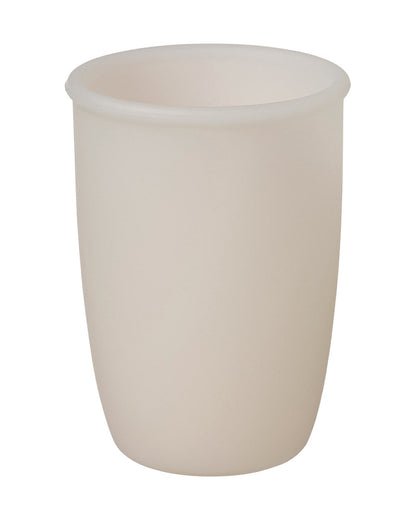 b.box Silicone Spout Cup-With Removable Easy Grip Handles & Leakproof Lid-Translucent Water Level Monitor-Latte-240 ml