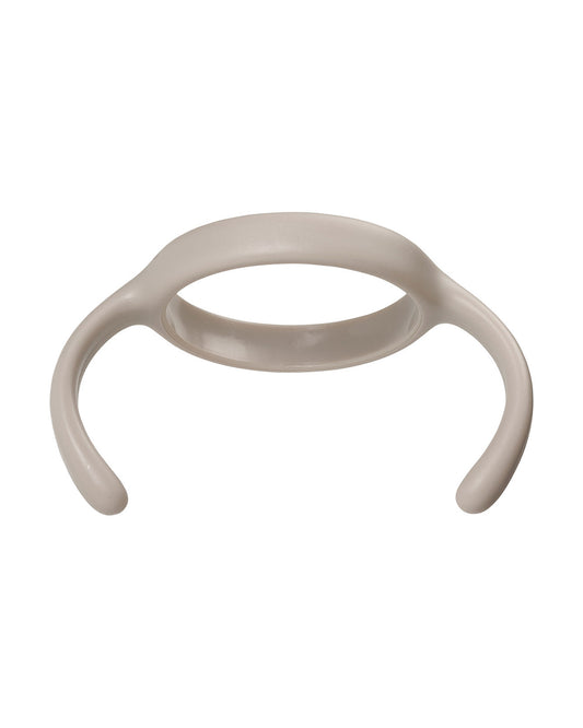 b.box Silicone Spout Cup-With Removable Easy Grip Handles & Leakproof Lid-Translucent Water Level Monitor-Latte-240 ml
