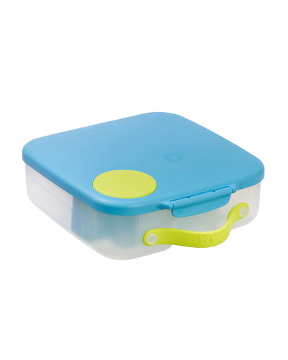 b.box Lunch Box-Leakproof-BPA Free-Ocean Breeze Blue-For Feeding Infants