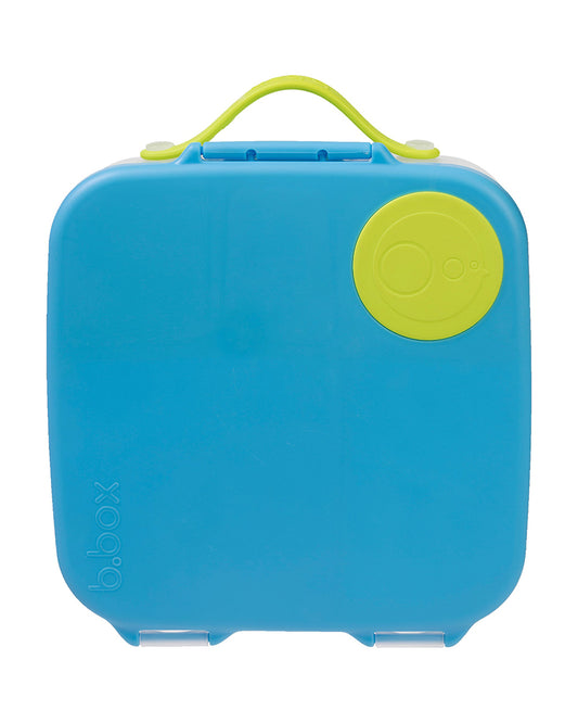 b.box Lunch Box-Leakproof-BPA Free-Ocean Breeze Blue-For Feeding Infants