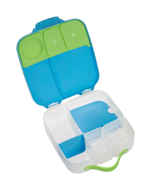 b.box Lunch Box-Leakproof-BPA Free-Ocean Breeze Blue-For Feeding Infants