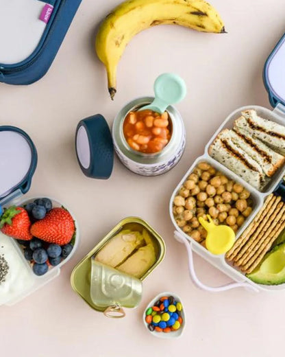 b.box Lunch Box-Leakproof-BPA Free-Lilac Pop Violet-For Feeding Infants