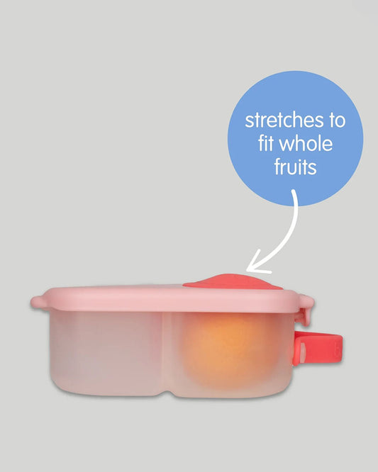 b.box Mini Lunch Box-Leak Proof-Removable Divider-Chill Out Blue-For Feeding Infants