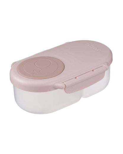 b.box Snack Box-Leakproof & Microwave Safe-Blush Crush Pink-For Feeding Infants
