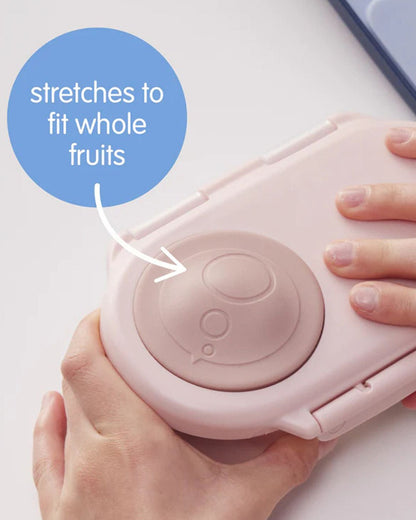 b.box Snack Box-Leakproof & Microwave Safe-Blush Crush Pink-For Feeding Infants