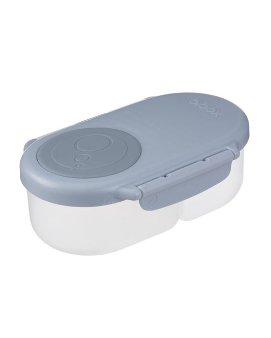 b.box Snack Box-Leakproof & Microwave Safe-Chill Out Blue-For Feeding Infants