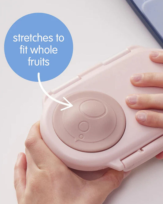 b.box Snack Box-Leakproof & Microwave Safe-Chill Out Blue-For Feeding Infants