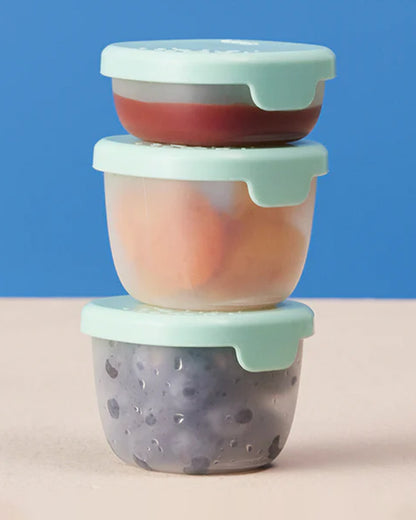 b.box Snack Tub-Food Jar-Leakproof-Microwave Safe- BPA Free-Forest Green