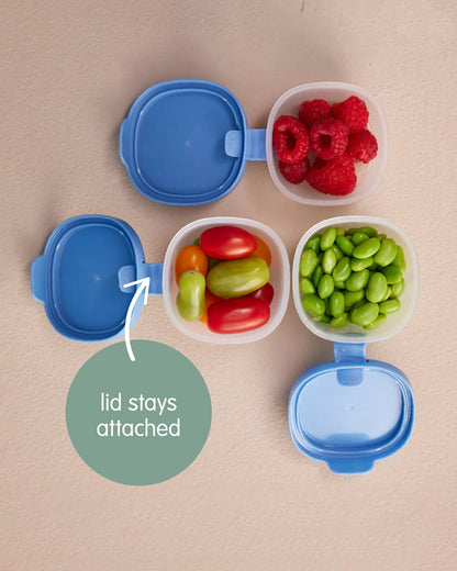 b.box Snack Tub-Food Jar-Leakproof-Microwave Safe- BPA Free-Forest Green