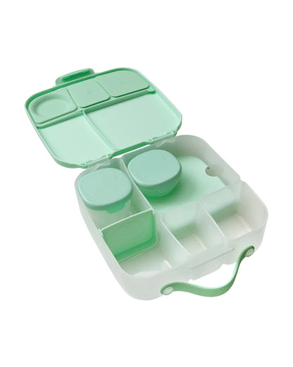 b.box Snack Tub-Food Jar-Leakproof-Microwave Safe- BPA Free-Forest Green