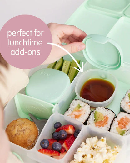 b.box Snack Tub-Food Jar-Leakproof-Microwave Safe- BPA Free-Berry Pink