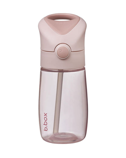 b.box Junior Straw Sipper-Leakproof-BPA Free-Blush Crush-380 ML