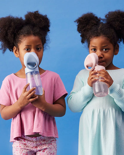 b.box Junior Straw Sipper-Leakproof-BPA Free-Blush Crush-380 ML