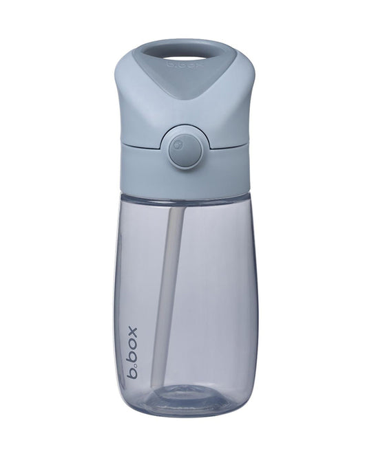 b.box School Essentials Kit-Lunch Tub-Junior Straw Sipper(380ml)-Ocean Blue & Chill Out-36M+