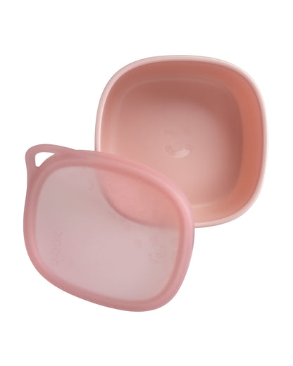 b.box Lunch Tub-Microwave Safe-BPA Free-Berry Peach-Lunch Box-For Feeding Infants