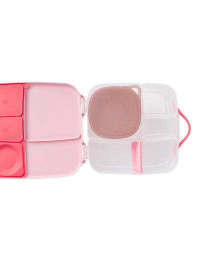 b.box Lunch Tub-Microwave Safe-BPA Free-Berry Peach-Lunch Box-For Feeding Infants