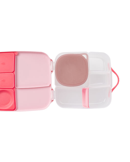 b.box Lunch Tub-Microwave Safe-BPA Free-Berry Peach-Lunch Box-For Feeding Infants