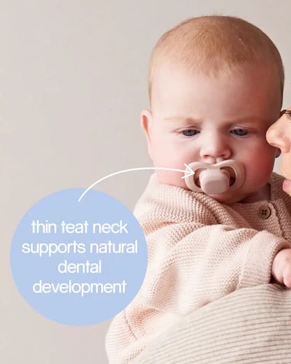 b.box Glow Pacifier Ergonomic Teat & Shield Design-Pack of 2-Sky & Sage